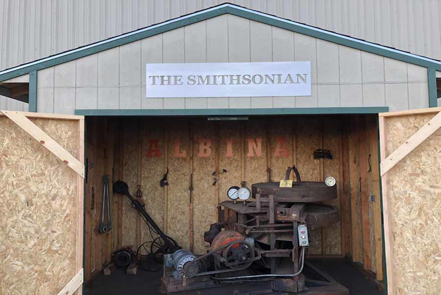 Custom Made 1940's Bending Machine Displayed On-Site at "The Smith-sonian" in Honor of 80 Years in Business!